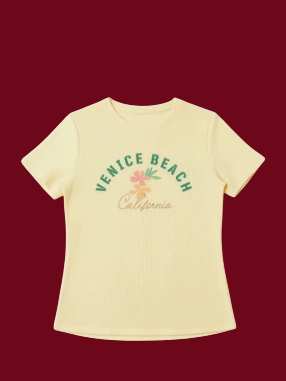 Junior Girls Small Venice Beach Tee